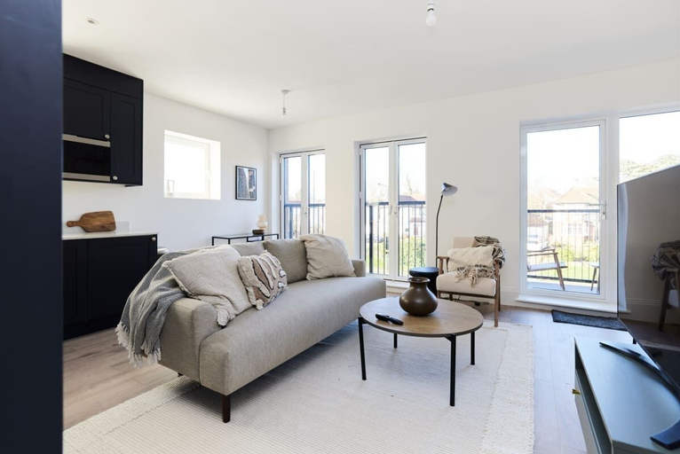 Bedroom 4, The Wembley Park Sanctuary - Stunning 2bdr Flat With Balcony, London