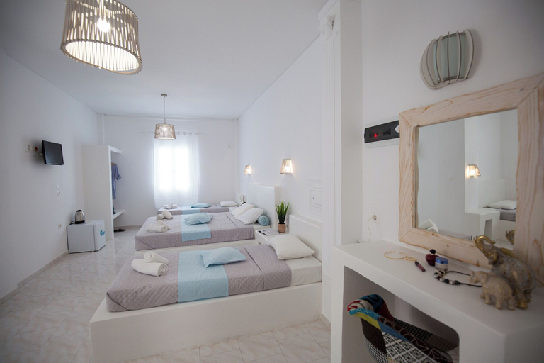 Bedroom 3, Blue Island Hotel, South Aegean
