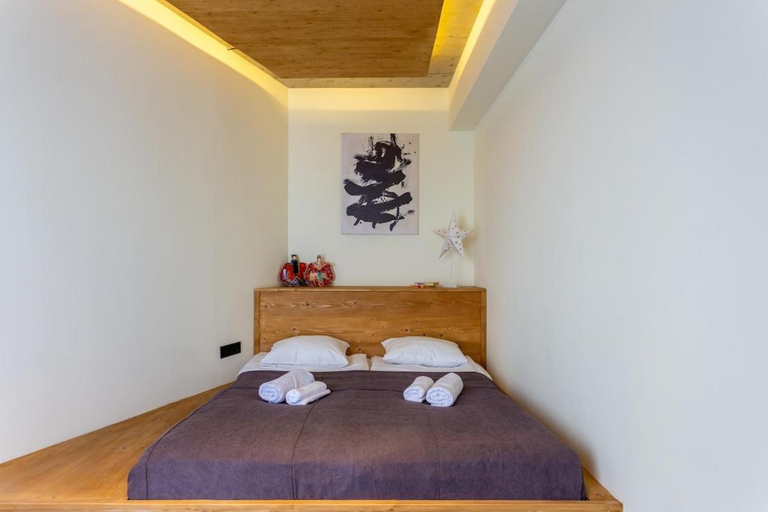 Bedroom 2, 1BR Apartment in Twins Gudauri project, Dusheti