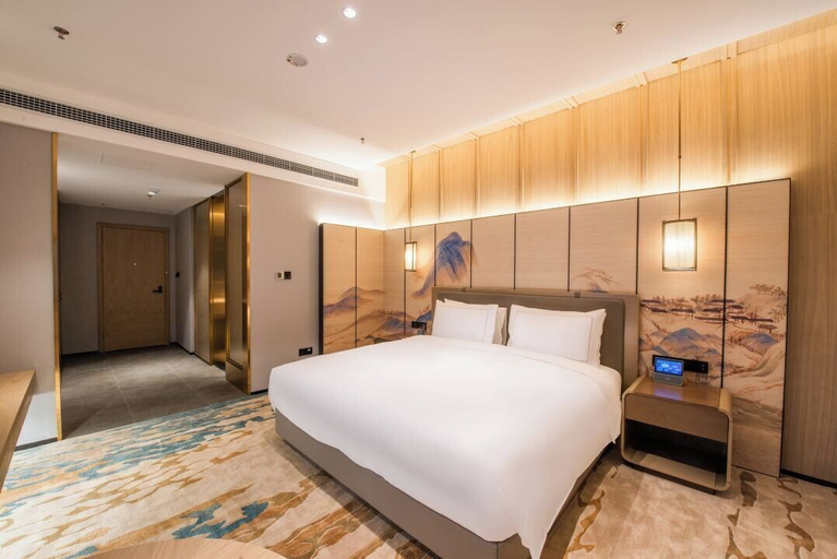 Bedroom 2, Weifang Guishui Yi Leaf Hotel, Weifang