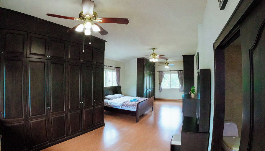 Bedroom 3, Captivating 3-Bed Villa in Muang Pattaya, Bang Lamung