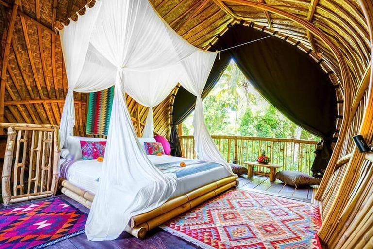 Bedroom 2, Swarma Villa Ubud Near Monkey Forest, Gianyar