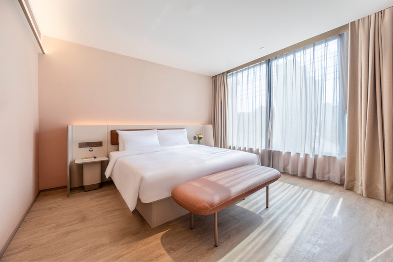 Bedroom 4, HanTing Hotel (Shangqiu Shenhuo Avenue Wanda Plaza), Shangqiu
