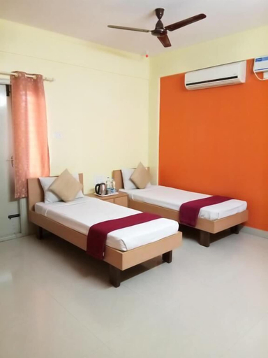 Bedroom 2, Jasmine Apartment Suites, Mysore