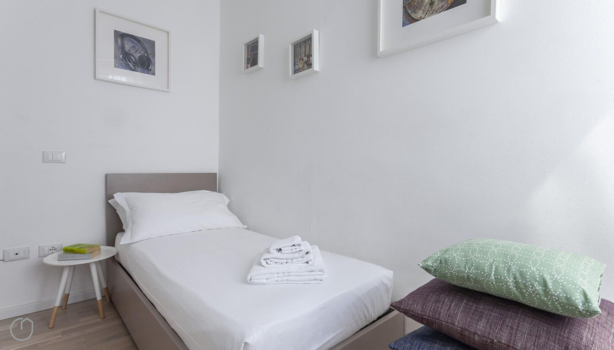 Bedroom 2, Italianway Easy - Volta 21, Milano