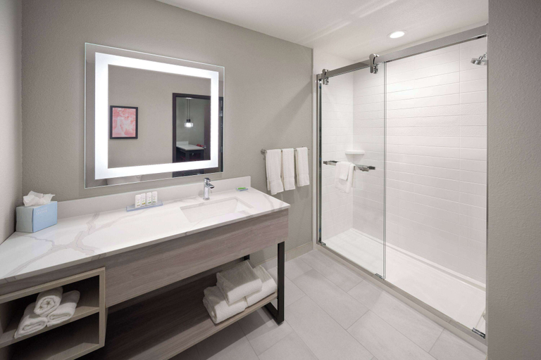 Bathroom 4, Hawthorn Extended Stay by Wyndham DeSoto, Dallas