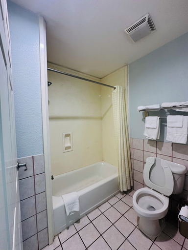 Bathroom 3, The Executive Inn & Suites, Brazoria