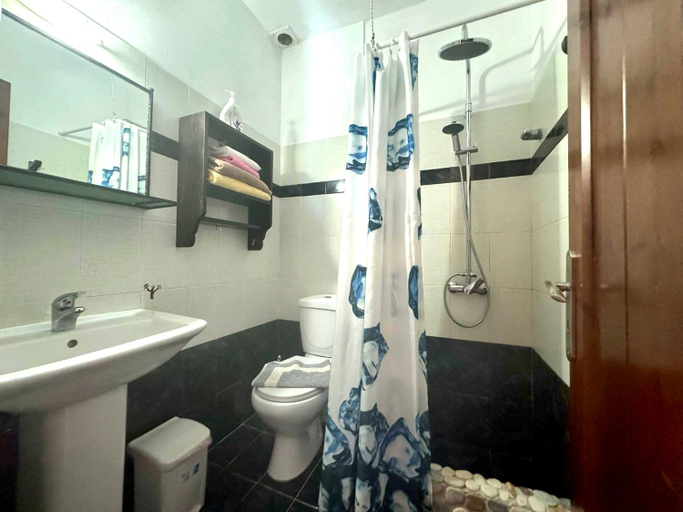Bathroom, Aglaia apartments fournoi, North Aegean