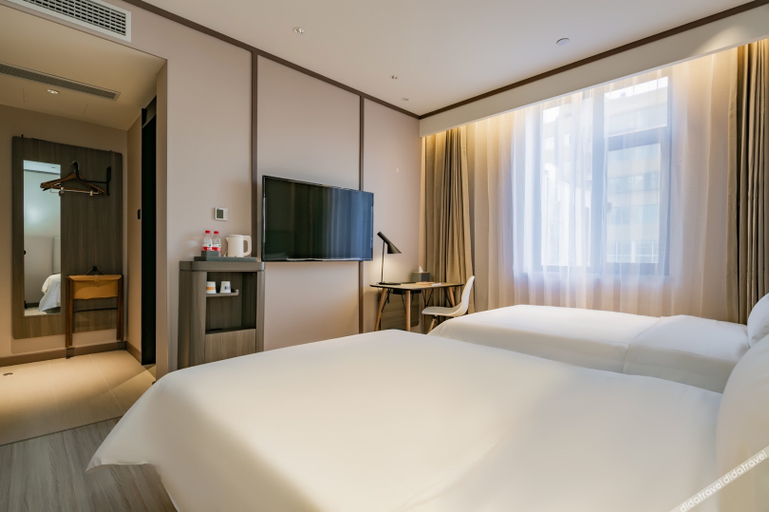 Bedroom 2, Hanting Hotel Lanzhou Zhongchuan Airport, Lanzhou