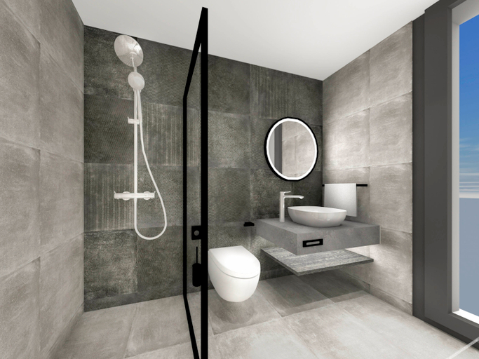 Bathroom 4, ibis Styles Friedrichshafen, Bodenseekreis