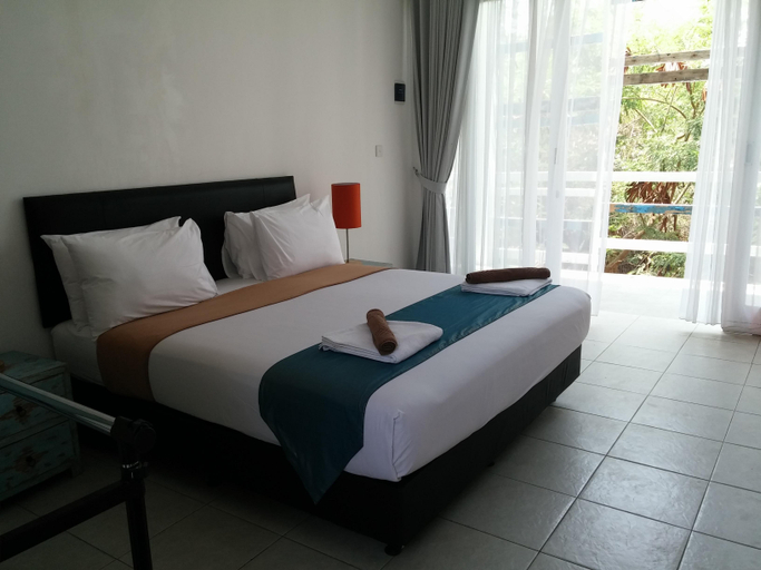 Bedroom 3, Dejavu Hotel Turtle Beach Gili Trawangan, Lombok