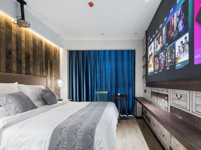 Bedroom 2, Manmei Hotel (Changzhou Global Harbor ,Dinosaur Park), Changzhou
