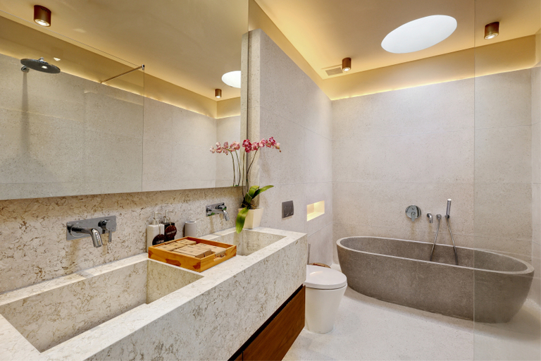 Bathroom 4, Vesna Townhouse Berawa by BREIG, Badung