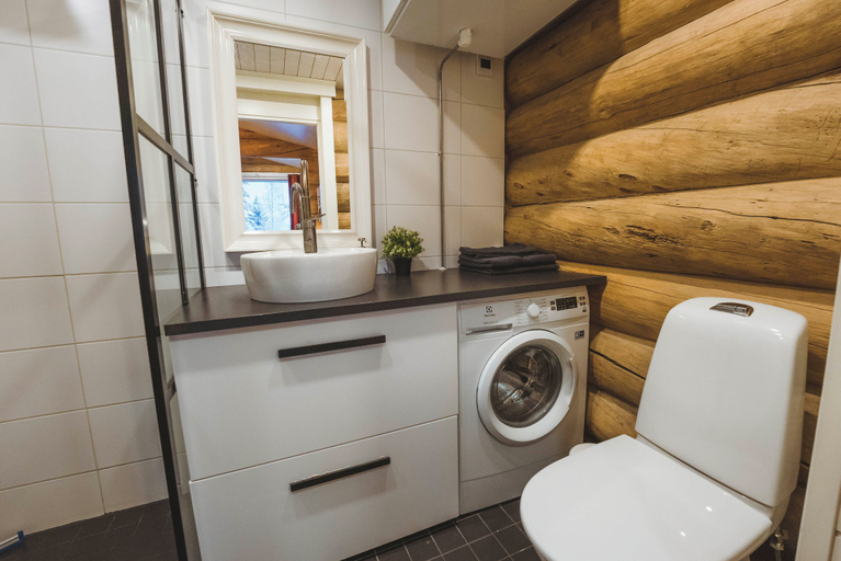 Bathroom 3, Invisible Forest Lodge, Lapland