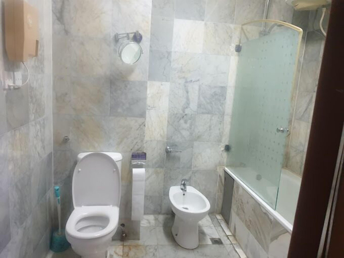 Bathroom, COLONADES HOTEL, Eti-Osa