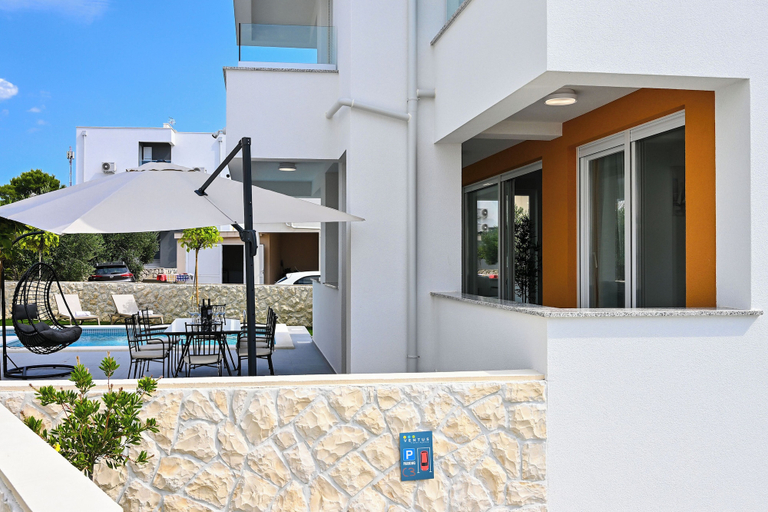 Exterior & Views 2, Nova Luxury Residence apartment with private heated pool, Novalja