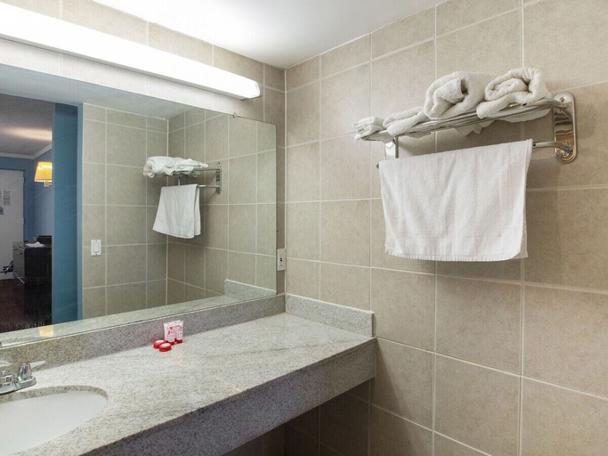 Bathroom, Red Carpet Inn Edison, Middlesex
