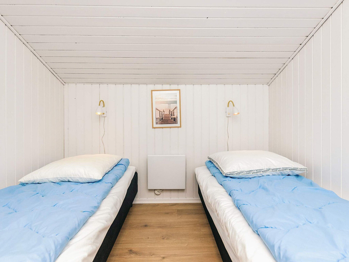 Bedroom 2, 4 Star Holiday Home in Saltum, Jammerbugt