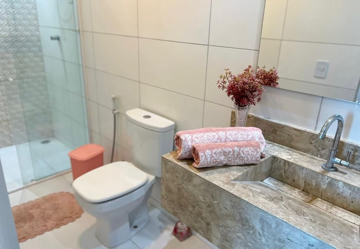 Bathroom 3, Bela casa Praia Dos Carneiros 24hr, Tamandaré