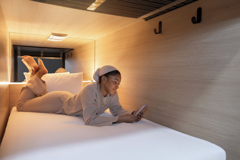 Bedroom 3, Zedwell Capsule Hotel, Piccadilly Circus, London