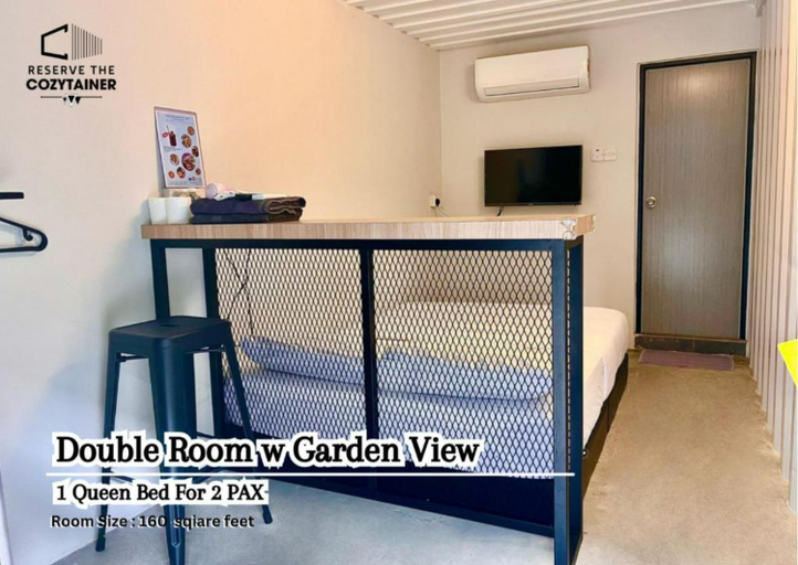 The Cozytainer Room Type - Double Room with Garden View