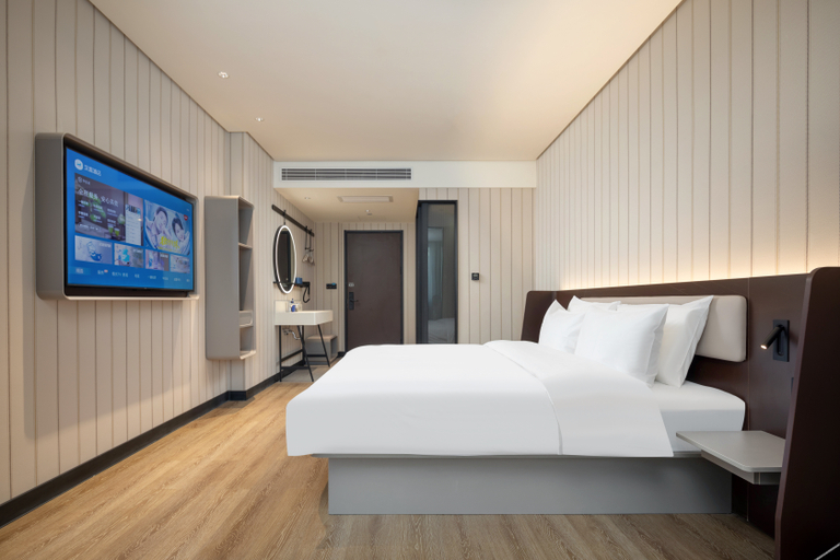 Bedroom 2, Hanting Hotel Taiyuan Qinxian Street Maoye, Taiyuan