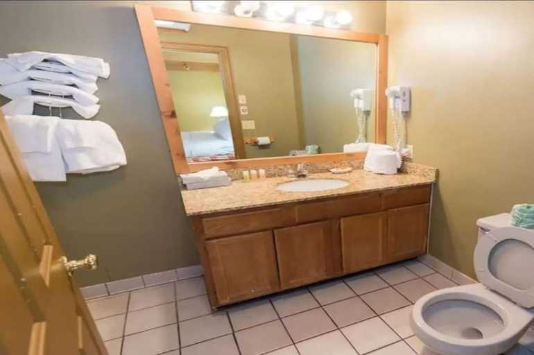 Bathroom 3, Timbers Lodge Hotel, Sevier