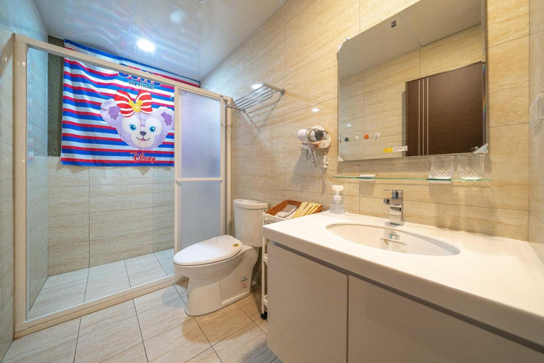 Bathroom, SKYPIEA Villa 空島民宿 宜蘭包棟民宿l電動麻將l烤肉BBQl聚會, Yilan