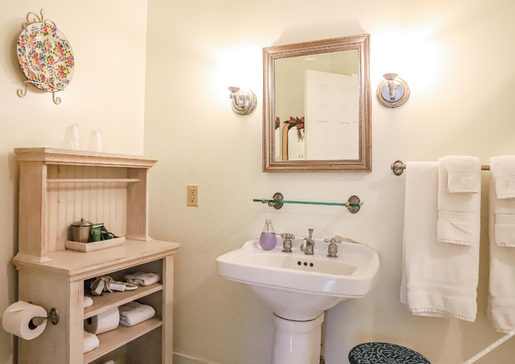 Bathroom 3, ザ シャルロット ホテル & レストラン, Accomack