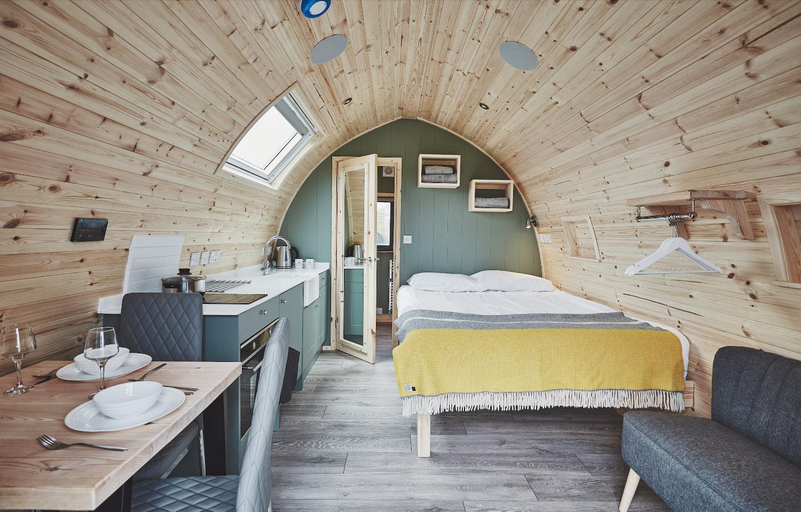 Bedroom 2, Iona Pods, Argyll and Bute