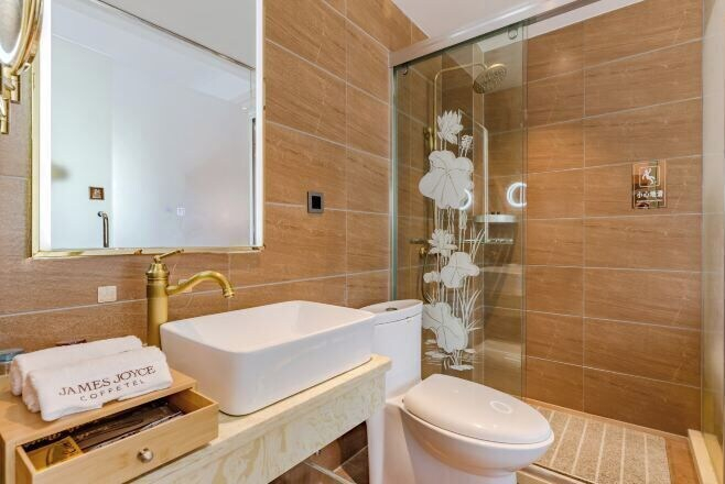Bathroom 4, Shexian Huizhou Gucheng store JAMES JOYCE COFFETEL, Huangshan