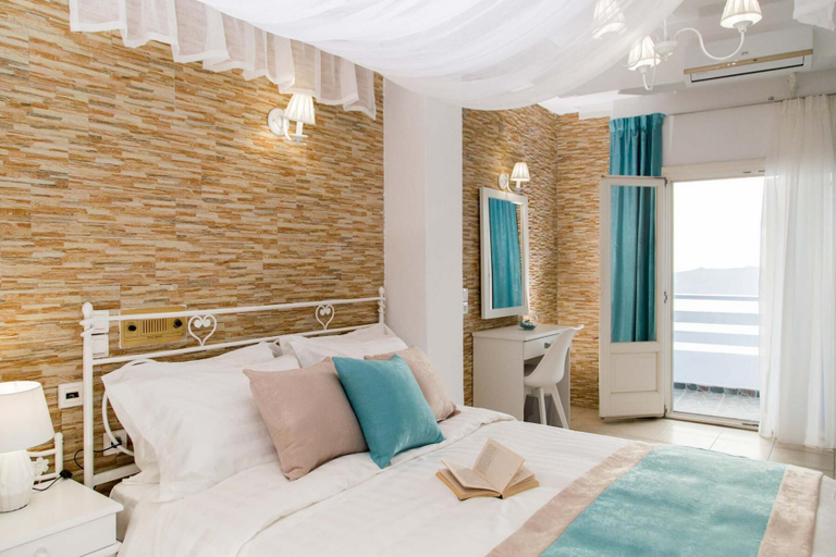 Bedroom 4, Kafieris View Hotel - Adults Only, South Aegean