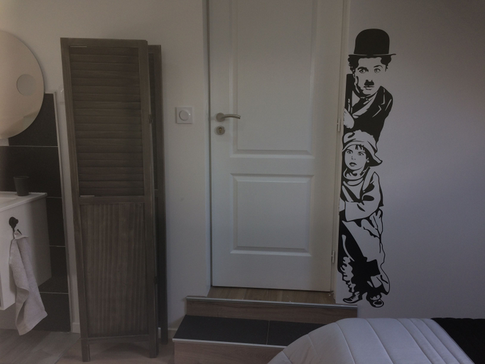 Bedroom 3, Chambres d'hôtes Au Lévrier de Chessy, Seine-et-Marne
