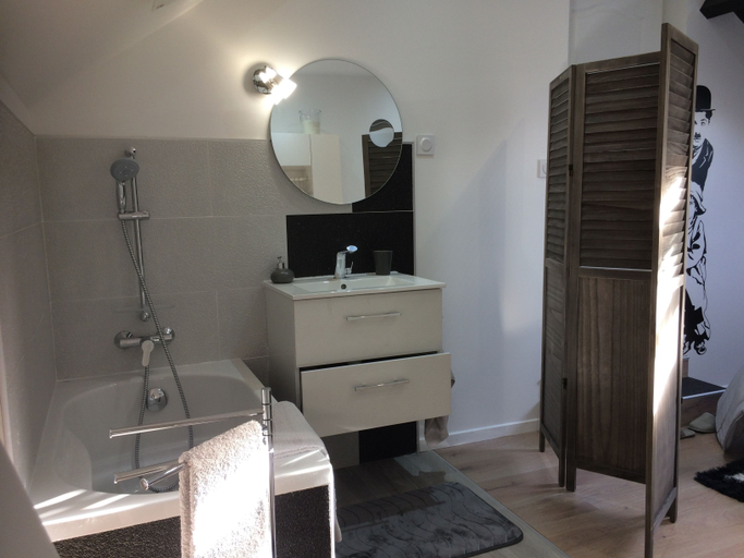 Bathroom 5, Chambres d'hôtes Au Lévrier de Chessy, Seine-et-Marne