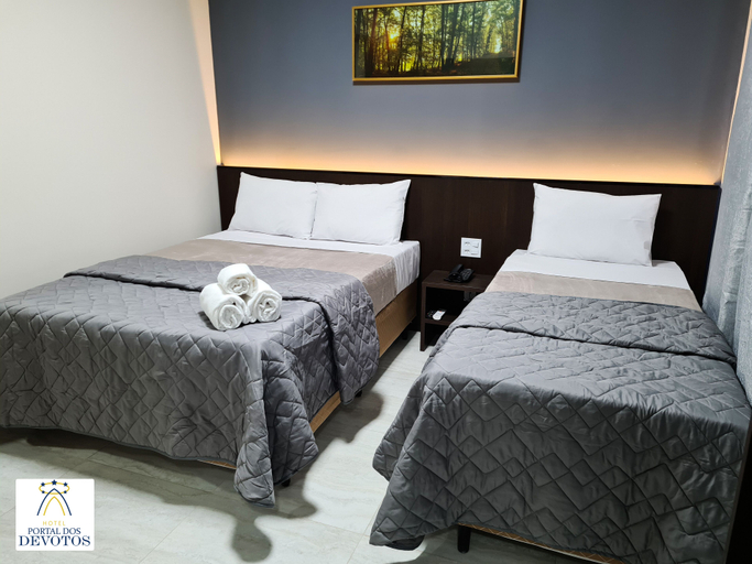 Bedroom 2, Hotel Portal dos Devotos, Aparecida