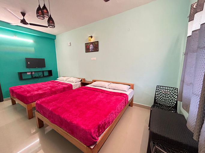 Bedroom 3, THE AARUDRA'S RESIDENCY SRIRANGAM, Tiruchirappalli