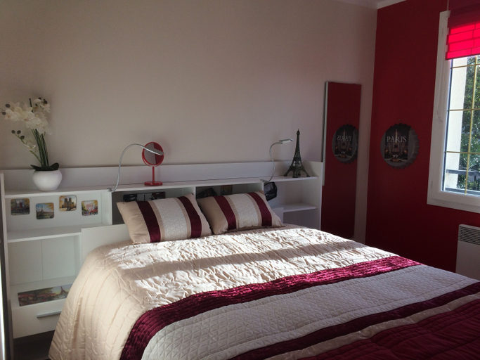 Bedroom 4, Chambres d'hôtes Au Lévrier de Chessy, Seine-et-Marne