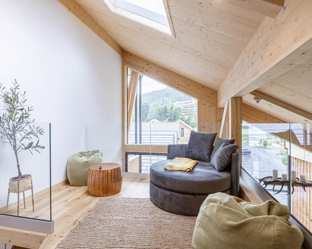 Living room 4, Amazing Penthouse With Sauna, Murau
