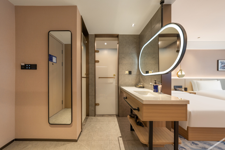 Bathroom 3, Starway Hotel Linyi Lanling Yimeng Old Street, Linyi