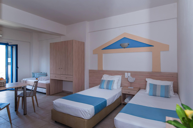 Bedroom 2, Ilios Malia Hotel Resort, Crete