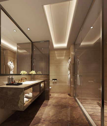 Bathroom, Brandi Hotel, Foshan