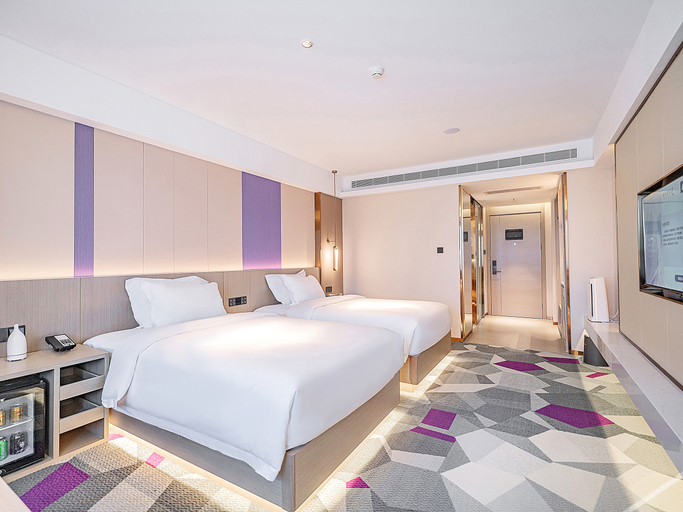 Bedroom 2, Lavande Hotel Dingzhou No.1 Middle School Wanda Plaza, Baoding