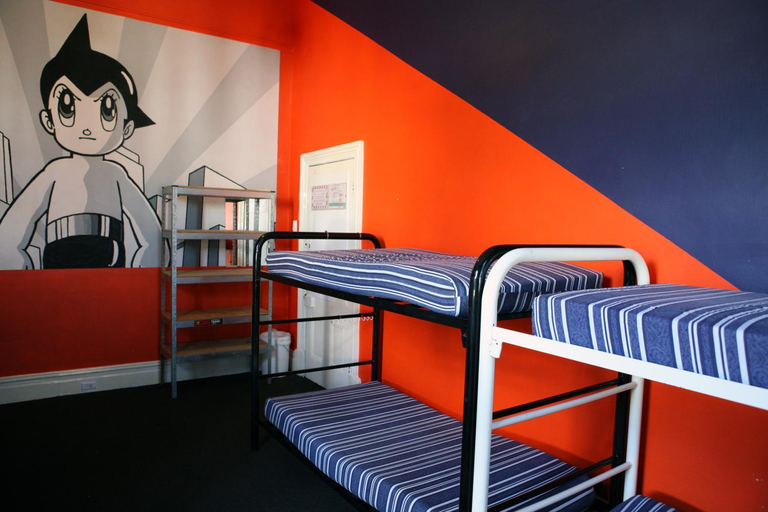 Bedroom 3, Fremantle Old Fire Station Backpackers, Fremantle