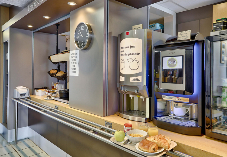 Food & Drinks 5, B&B Hotel Clermont Ferrand Le Brezet Aéroport, Puy-de-Dôme