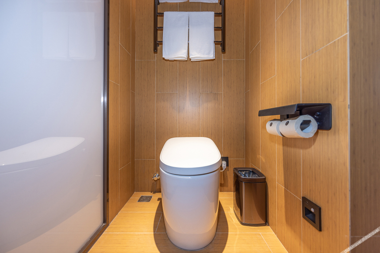 Bathroom 3, JI Hotel Lanzhou Yantan High-tech Zone Broadcasting Center, Lanzhou