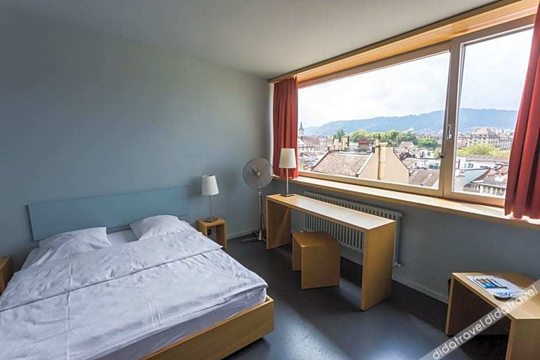 Bedroom 2, ホテル マルタ - 1950年代 アーキテクチャー イン チューリッヒズ バイブレント オールドタウン, ニア メイン ステーション, Zürich