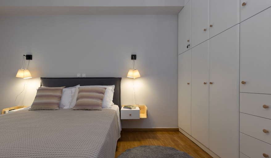 Bedroom 2, Absolute Athens Apartments, Attica