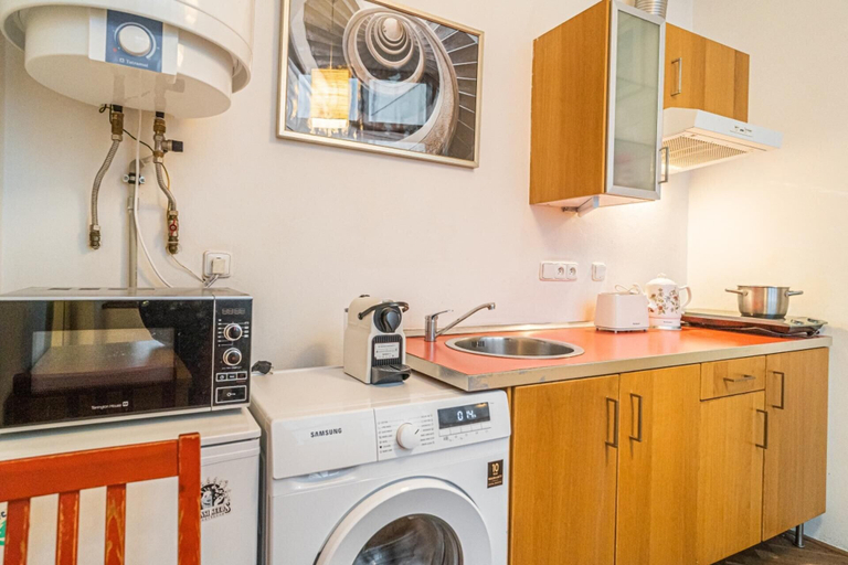 Private kitchen, 1 Bed Flat - Sleeps 4 - Pets - Wifi, Praha 1