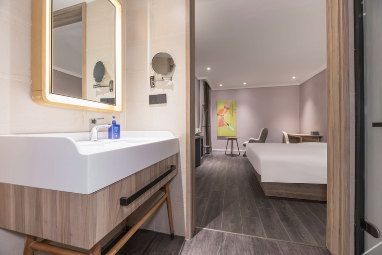 Bathroom 3, Hanting Hotel Chuzhou Zhongdu Avenue Wanda Plaza, Chuzhou