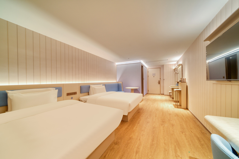 Bedroom 3, Hanting Hotel Ningbo Dongqian Lake Subway Station, Ningbo